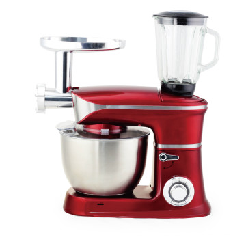 Free standing stainless steel bowl stand mixer with 4 anti-slip suction feet